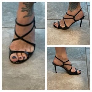 Classic strappy Jimmy Choo heels